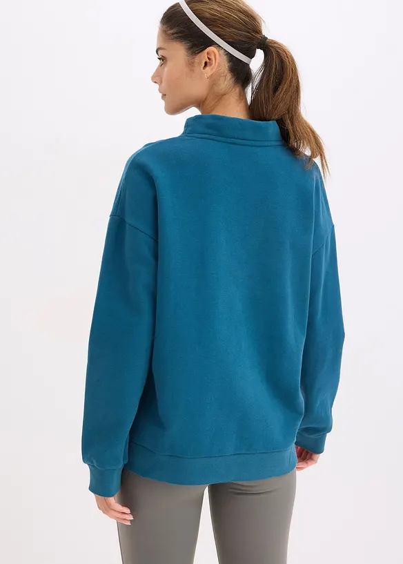 Sweatshirt i 100% &oslash;kologisk bomull, bonprix