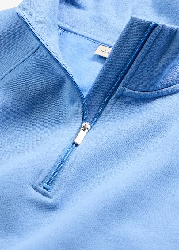 Sweatshirt i 100% &oslash;kologisk bomull, bonprix