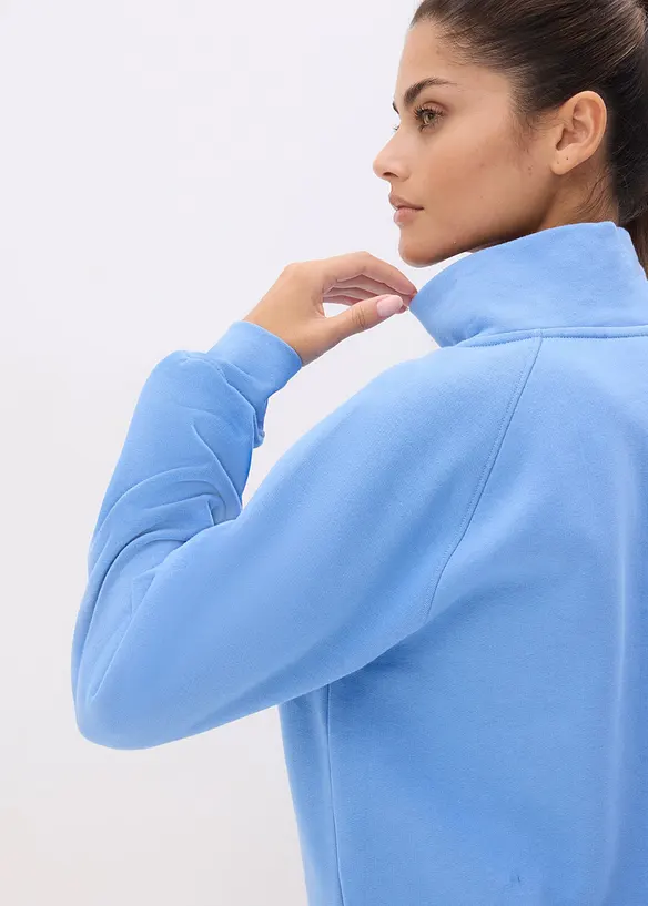 Sweatshirt i 100% &oslash;kologisk bomull, bonprix