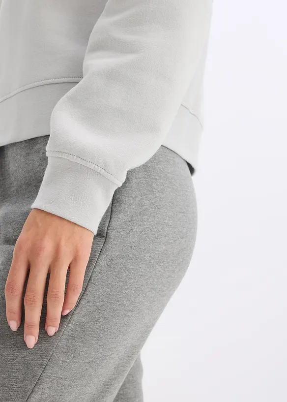 Sweatshirt i 100% &oslash;kologisk bomull, bonprix