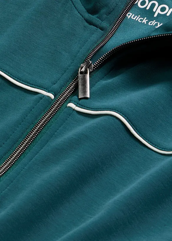 Ultrasoft treningsjakke med modal, bonprix