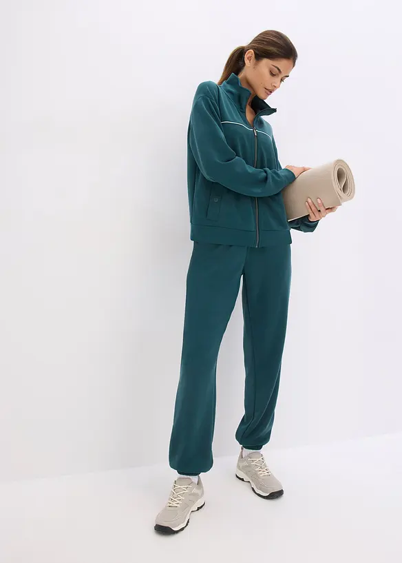 Ultrasoft treningsjakke med modal, bonprix