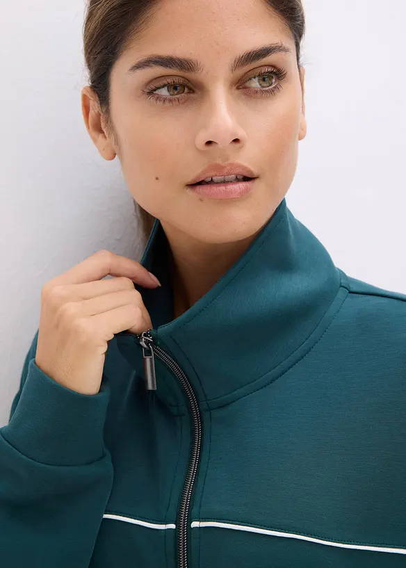 Ultrasoft treningsjakke med modal, bonprix