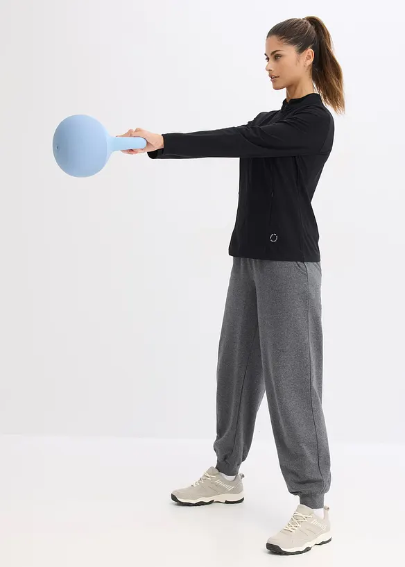 Termo-funksjonsjakke med halv glidel&aring;s, hurtigt&oslash;rkende, bonprix