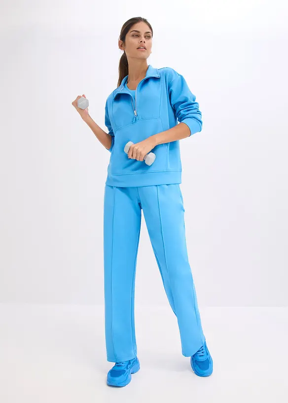 Treningsjakke med st&aring;krage, bonprix