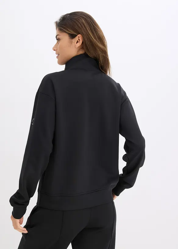 Treningsjakke med st&aring;krage, bonprix