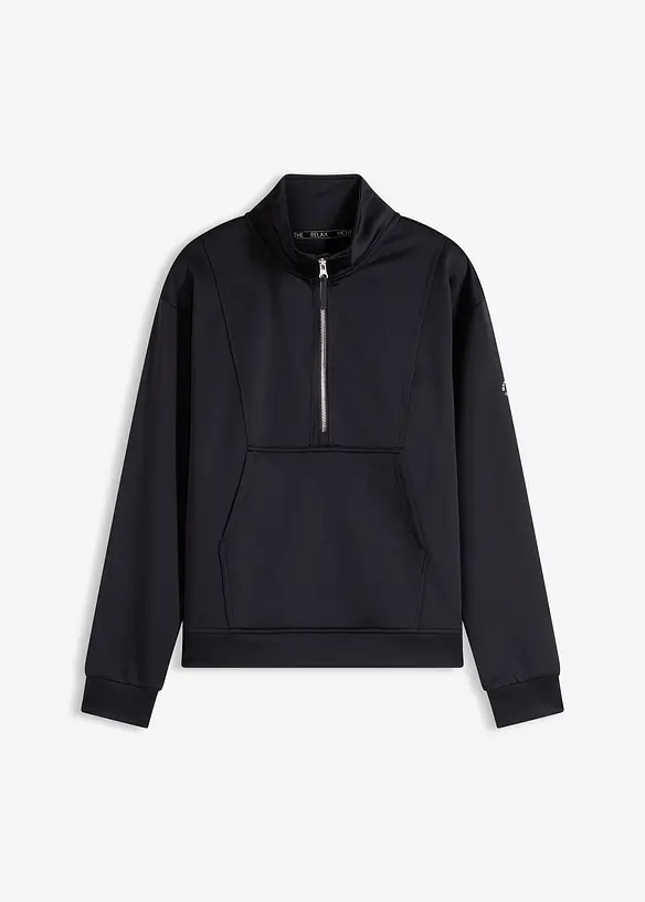 Treningsjakke med st&aring;krage, bonprix