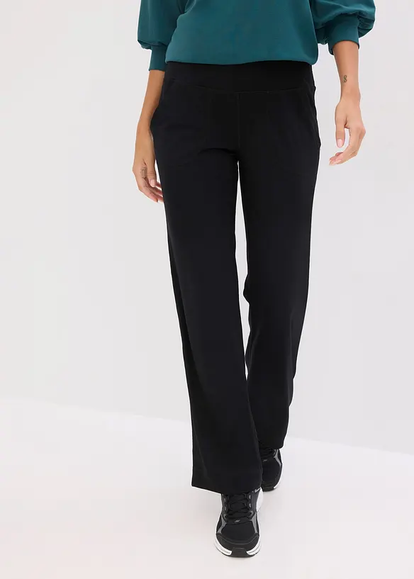 Treningsbukse med stikklommer, hurtigt&oslash;rkende, bonprix