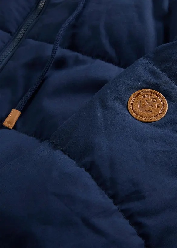 Vattert jakke i bomberjakke-fasong, bonprix