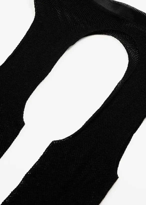 Str&oslash;mpebukse med b&aring;nd og belte 30 DEN, bonprix