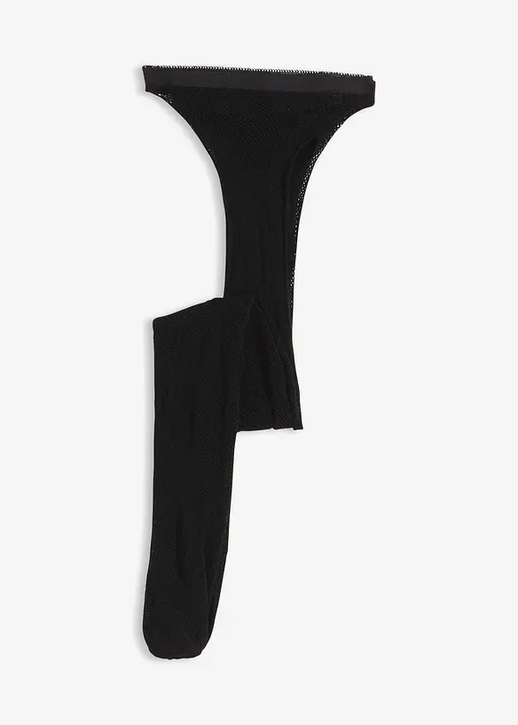 Str&oslash;mpebukse med b&aring;nd og belte 30 DEN, bonprix