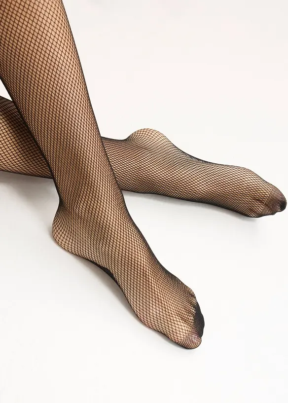 Str&oslash;mpebukse med b&aring;nd og belte 30 DEN, bonprix