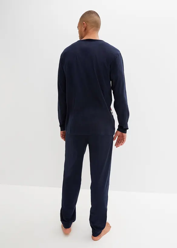 Pyjamas i 100% bomull, bonprix