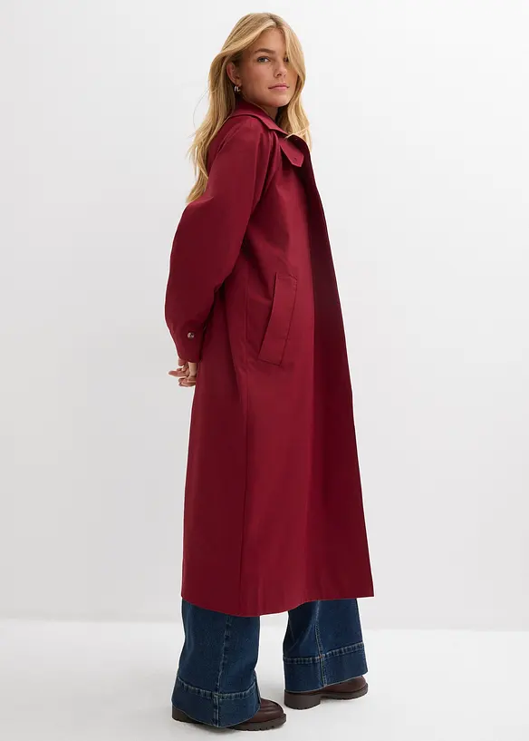 Trenchcoat med spensel, bonprix