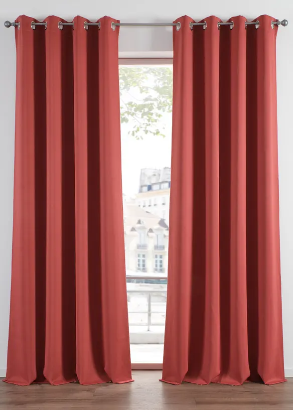 M&oslash;rkleggingsgardin, kommer i mange st&oslash;rrelser (1-pack), bonprix