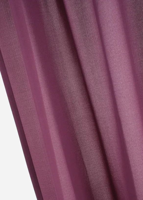 Gardin i mikrofiber (2-pack), bonprix