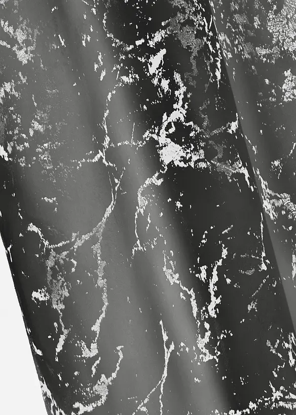 M&oslash;rkleggingsgardin med fl&oslash;yelsaktig overflate og glans (1-pack), bonprix