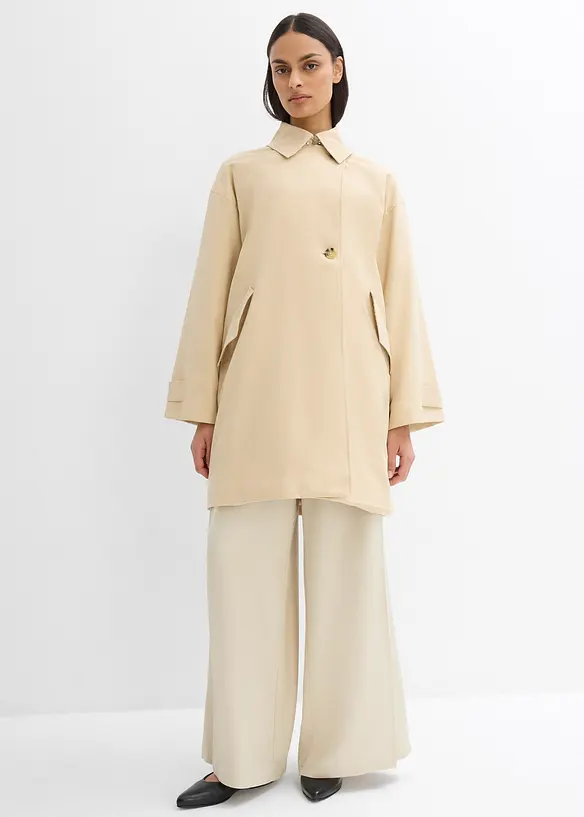 Trenchcoat i A-fasong, bonprix