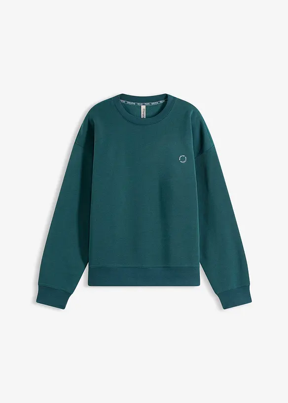 Oversized, varmende sweatshirt, hurtigt&oslash;rkende, bonprix