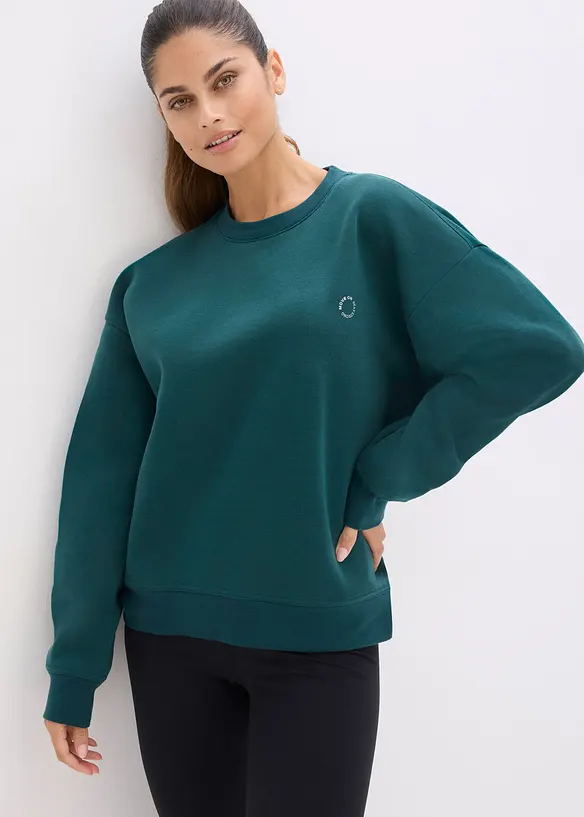 Oversized, varmende sweatshirt, hurtigt&oslash;rkende, bonprix