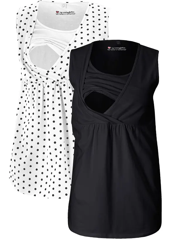 Mammatopp (2-pack), bonprix