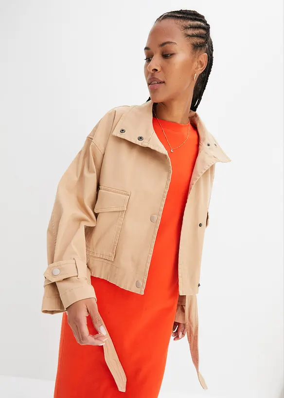 Lett twill-jakke, bonprix