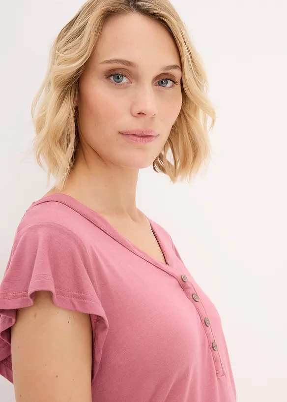 Mamma-/ammetopp med b&aelig;rekraftig viskose, bonprix