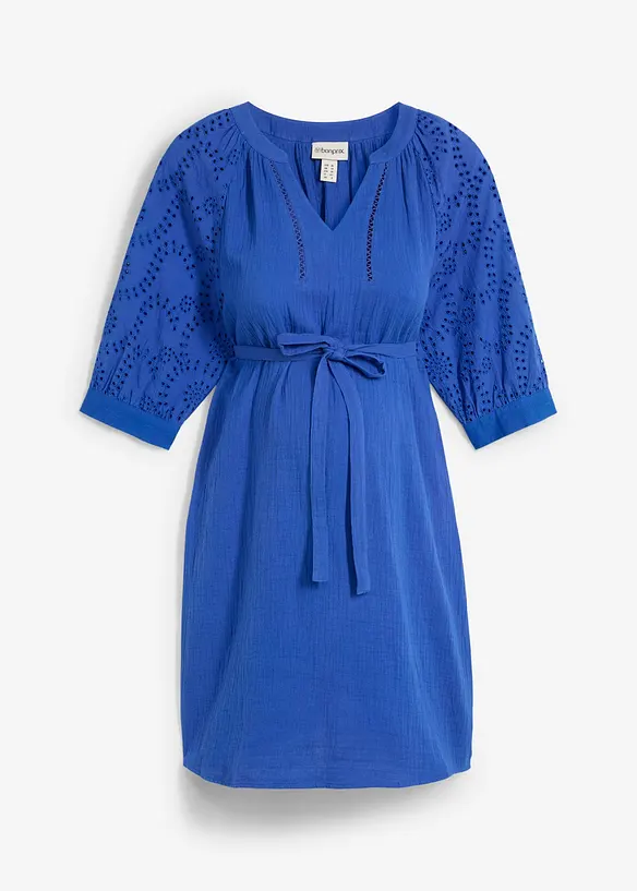 Mammakjole i 100% bomullsmusselin, bonprix