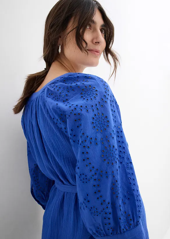 Mammakjole i 100% bomullsmusselin, bonprix