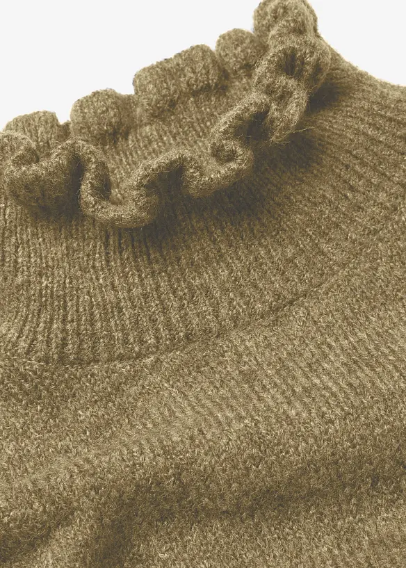 Genser med h&oslash;y hals, bonprix