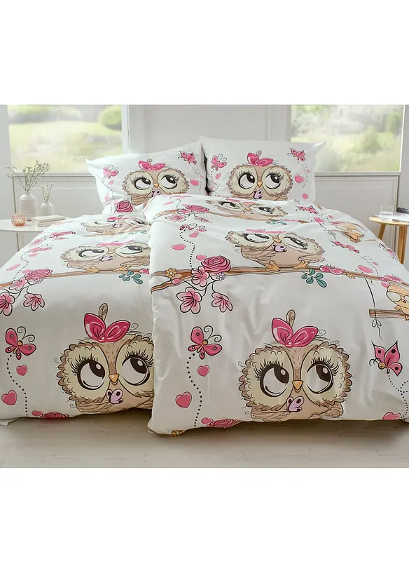 Sengesett i bomullsmiks, bonprix