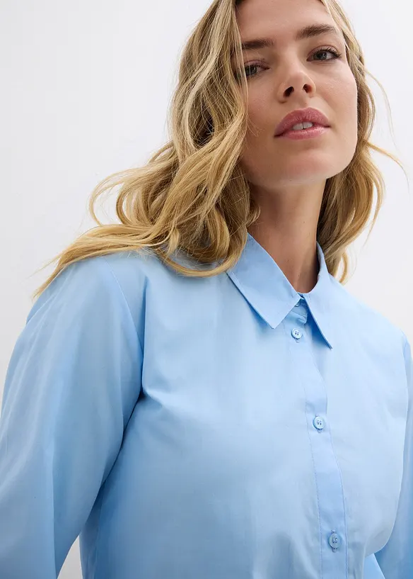 Skjorte i 100% bomull, bonprix