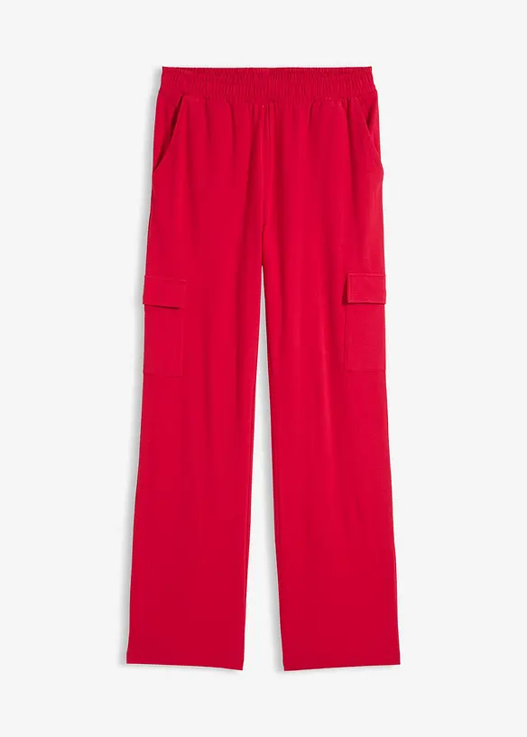 Joggebukse i elastisk bomullsmiks, bonprix