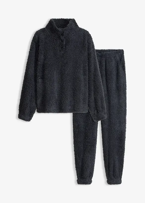 Kosedress av mykt materiale, bonprix