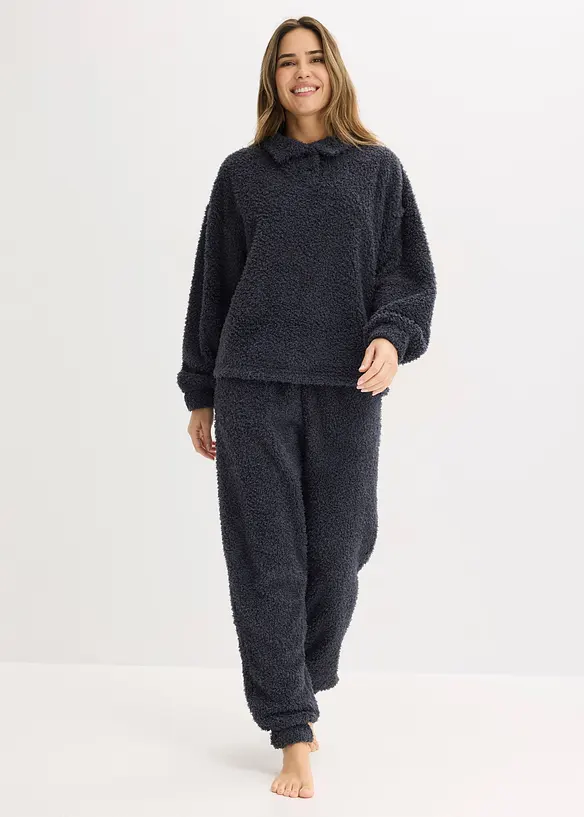 Kosedress av mykt materiale, bonprix