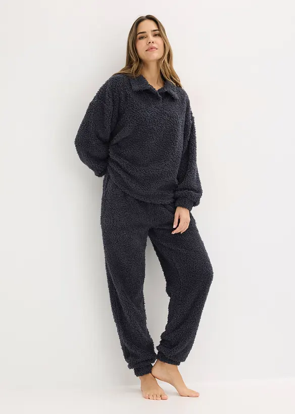 Kosedress av mykt materiale, bonprix