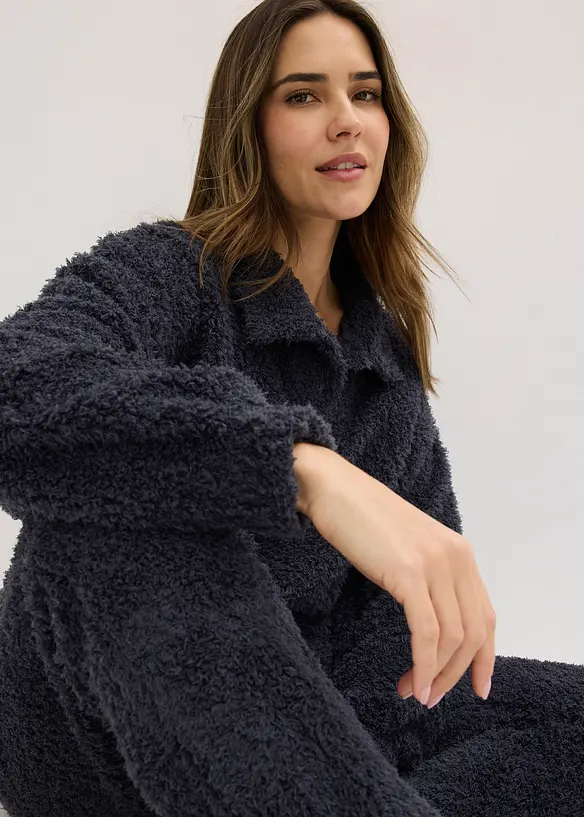 Kosedress av mykt materiale, bonprix