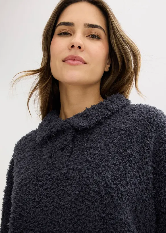 Kosedress av mykt materiale, bonprix