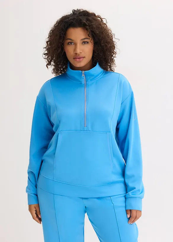 Treningsjakke med st&aring;krage, bonprix