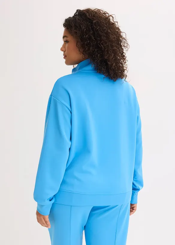 Treningsjakke med st&aring;krage, bonprix