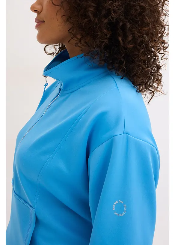 Treningsjakke med st&aring;krage, bonprix