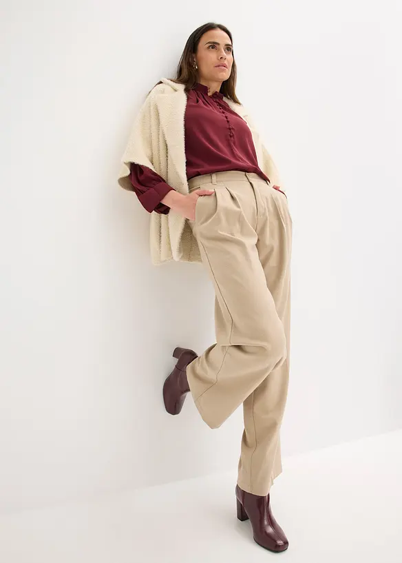 Vid bukse med legg, bonprix