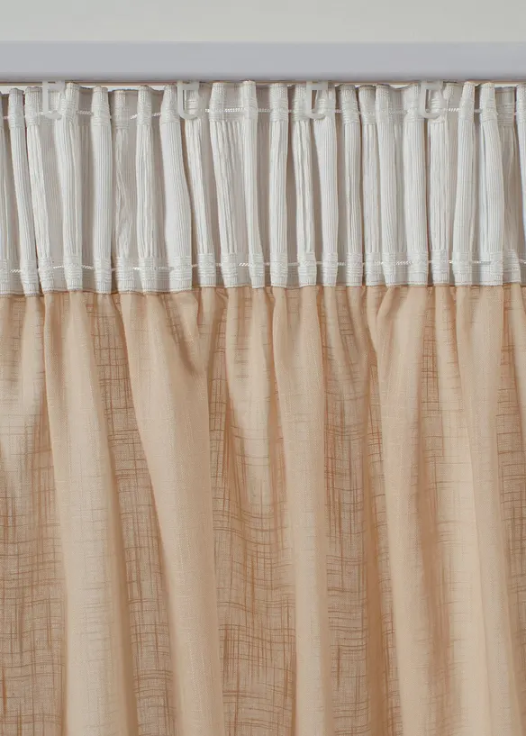 Gardin i &oslash;kologisk bomull (1-pack), bonprix