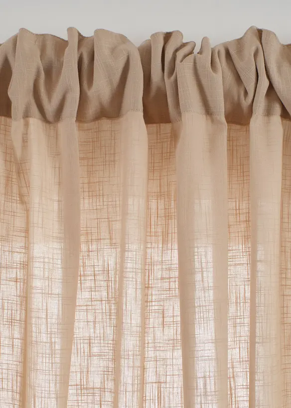 Gardin i &oslash;kologisk bomull (1-pack), bonprix