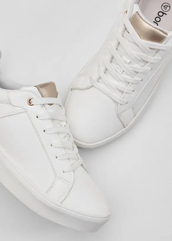 Sneakers med polstret inners&aring;le, bonprix