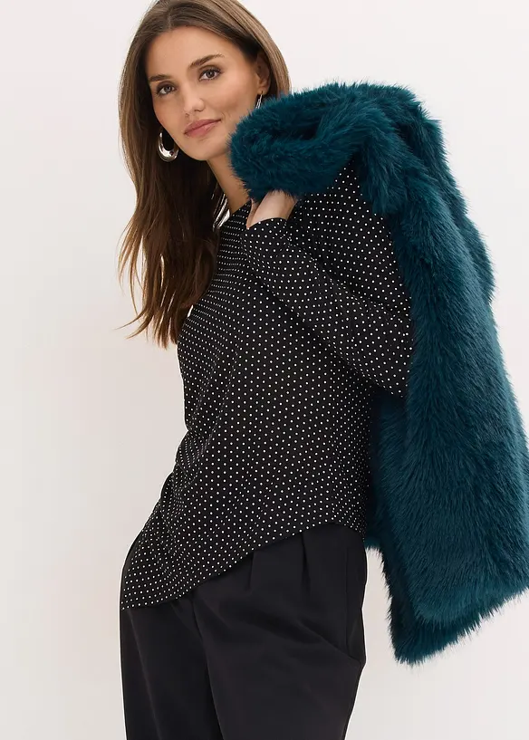 Topp i myk viskosemiks, bonprix