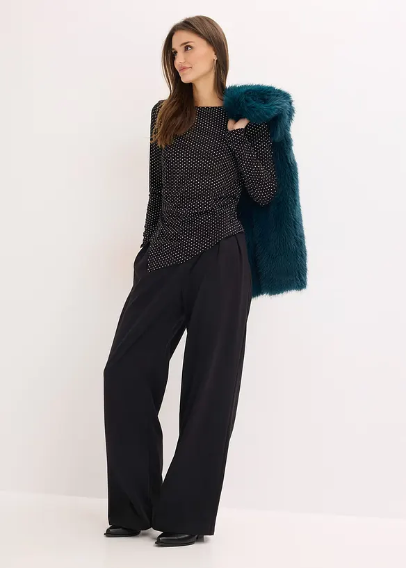 Topp i myk viskosemiks, bonprix