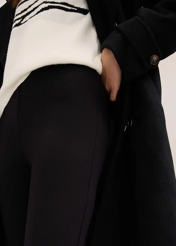 Leggings i behagelig Punto di Roma-materiale, bonprix