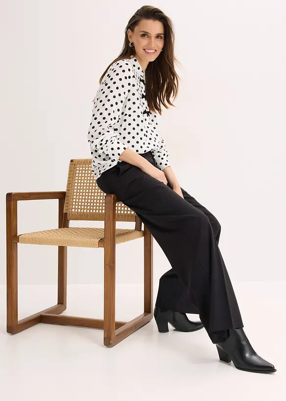 Skjorte i lett viskose, bonprix