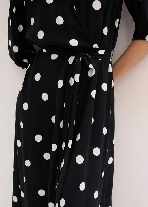 Maxikjole i lett viskose, bonprix